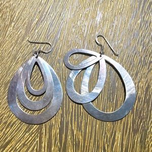 925 Sterling Silver Dangling Earrings